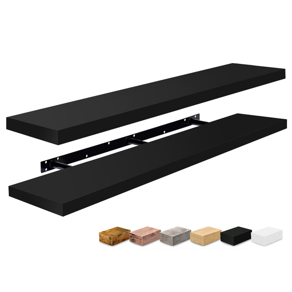 sorbus 55-Inch Extra Long Floating Shelves (Set of 2)