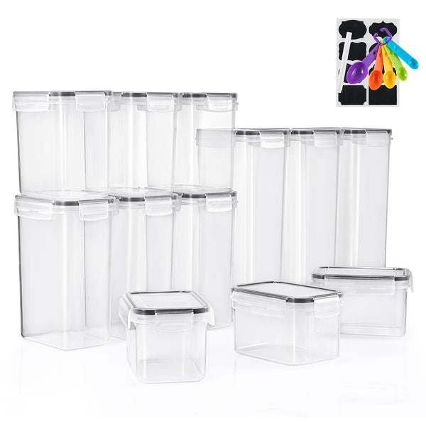 Sorbus Airtight Tall And Tiny Food Storage Containers (12 Pack)