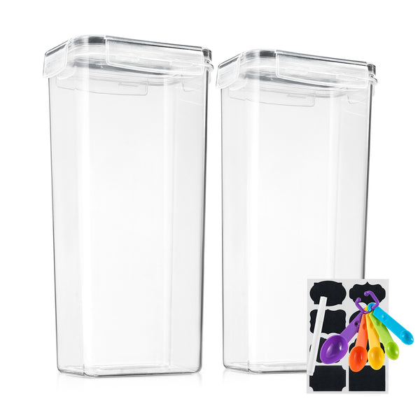 Sorbus Airtight Tall Food Dispenser Containers (2 Pack)