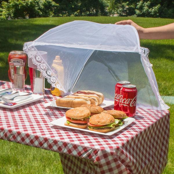 Sorbus Inflatable Serving Bar And Food Cover Umbrellas