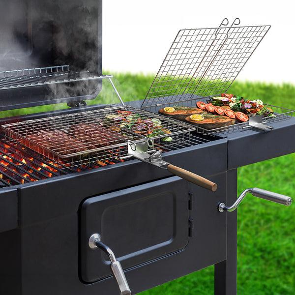 Sorbus Large Stainless Steel Barbecue Grilling Basket