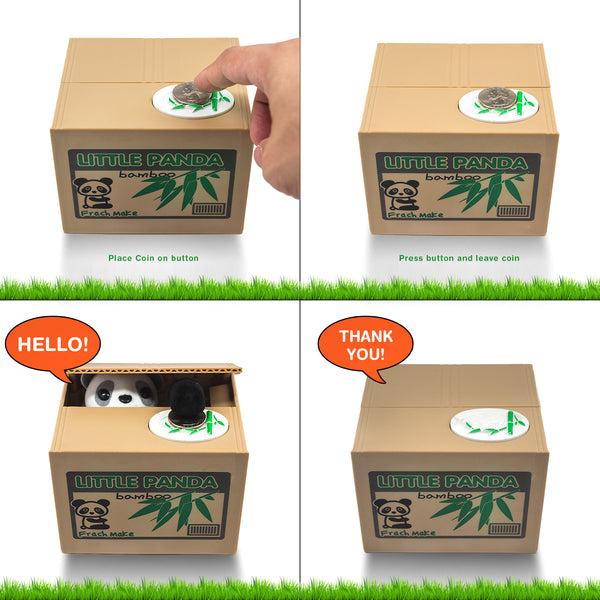Sorbus Matney Stealing Coin Panda Box (English Speaking)