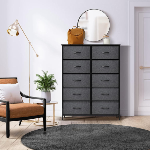 Sorbus 10 Drawer Wide Dresser