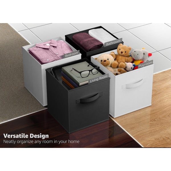 Sorbus 11" Cube Storage Bins (6 Pack)