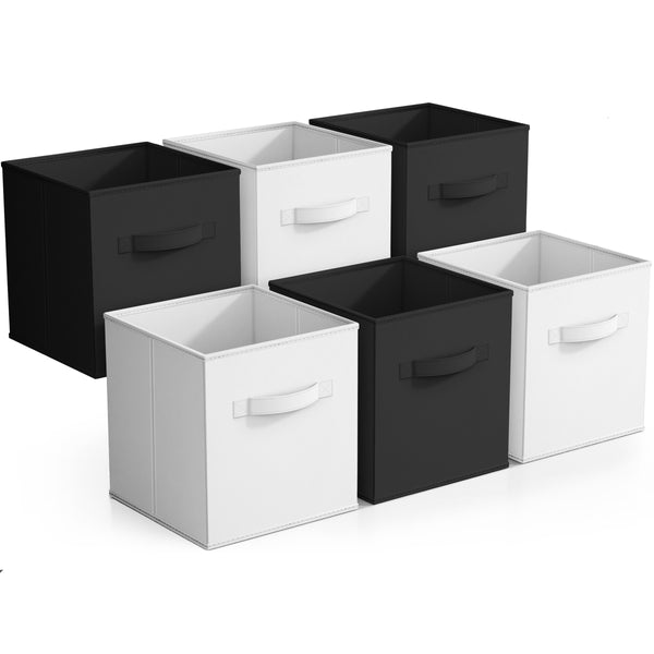 sorbus 11" Cube Storage Bins (6 Pack)