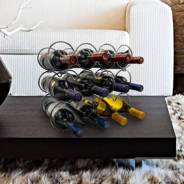 Sorbus 12 Bottle Wine Rack (3 Tier)