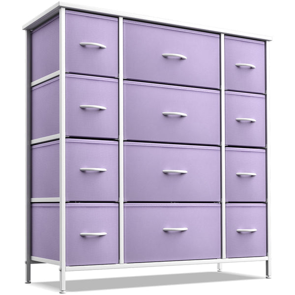 sorbus 12 Drawer Wide Dresser