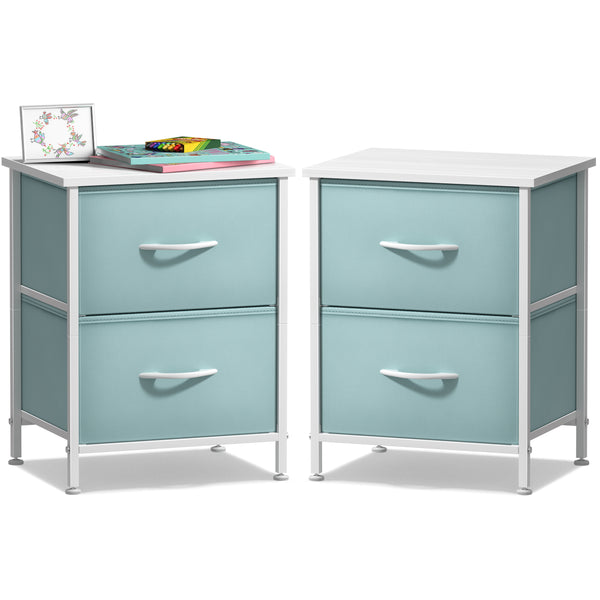 sorbus 2 Drawer Display Nightstand (Set of 2)
