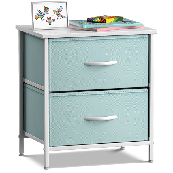 sorbus 2 Drawer Display Nightstand
