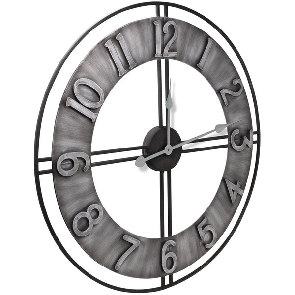 Sorbus 24" Distressed Wall Clock (Numeral)