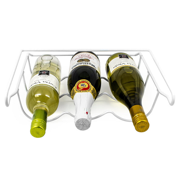 sorbus 3 Bottle Refrigerator Wine Bottle Rack