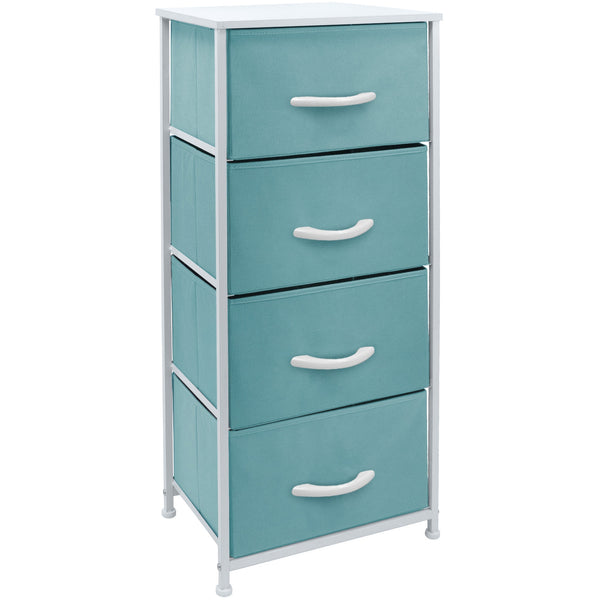 Sorbus 4 Drawer Vertical Short Nightstand