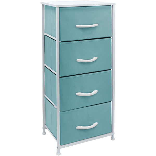 Sorbus 4 Drawer Vertical Short Nightstand