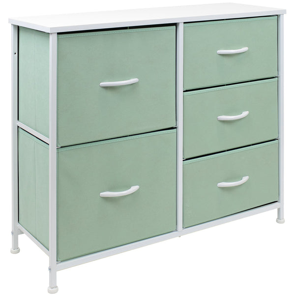 Sorbus 5 Drawer Dresser Nightstand