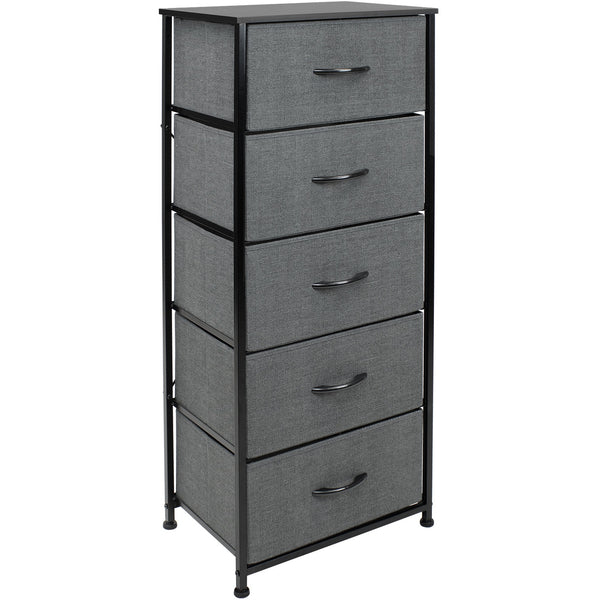 Sorbus 5 Drawer Tower Nightstand