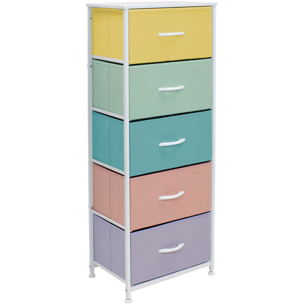 sorbus 5 Drawer Tower Nightstand
