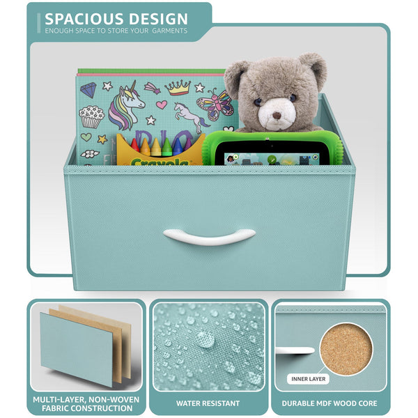 Sorbus 6 Drawer Fabric Dresser