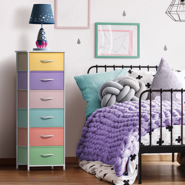 Sorbus 6 Drawer Tall Dresser