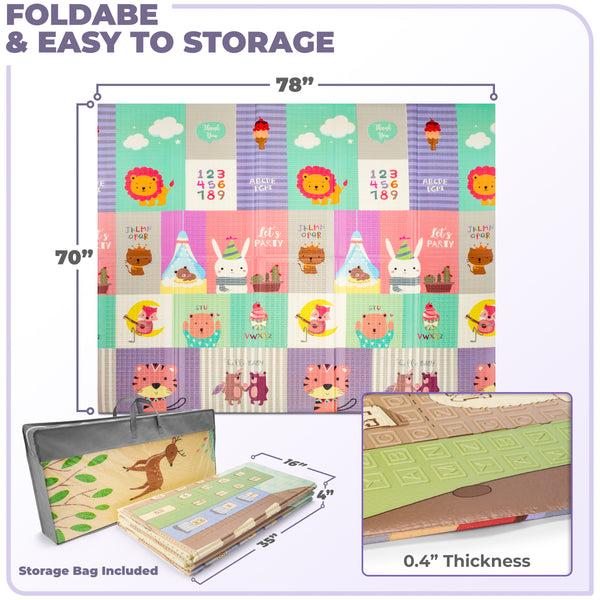 Sorbus 78" Safari Party Kids Foam Mat