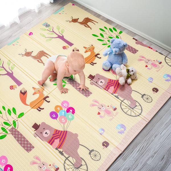 Sorbus 78" Woodland Buddies Kids Foam Mat
