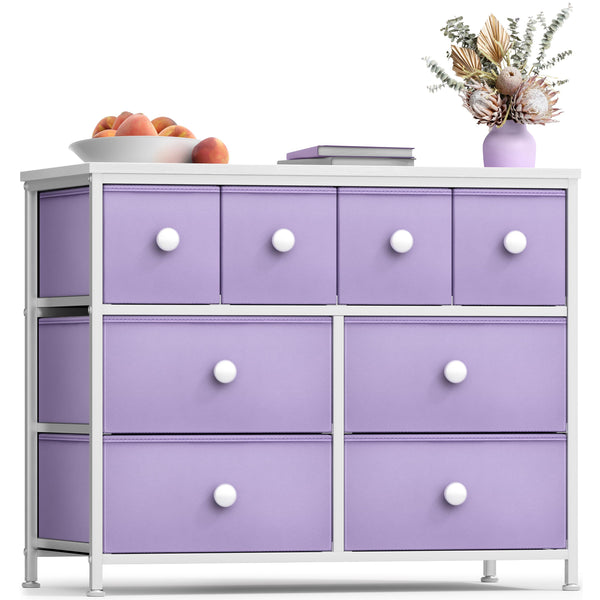 Sorbus 8 Drawer Chest Dresser With Knobs
