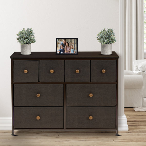 Sorbus 8 Drawer Chest Dresser With Knobs