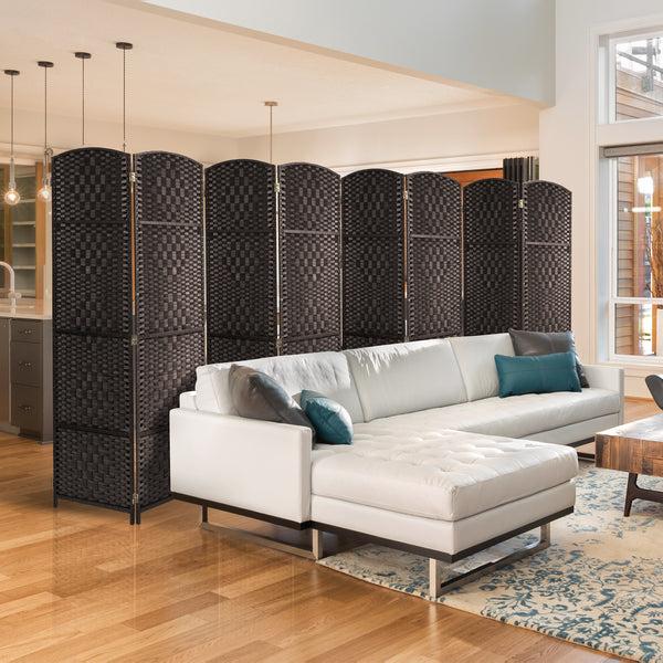 Sorbus 8 Panel Room Divider (Double Hinged)