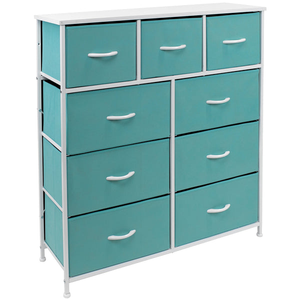 Sorbus 9 Drawer Wide Dresser