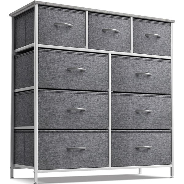 Sorbus 9 Drawer Wide Tall Dresser