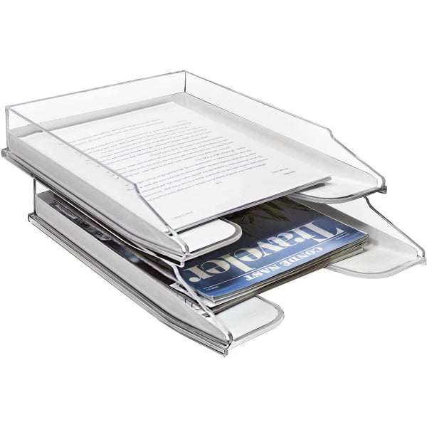 Sorbus Acrylic Desk Paper Organizer