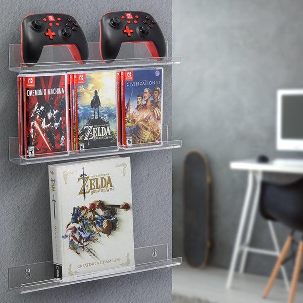 Sorbus Acrylic Nail Polish Wall Shelf Packs