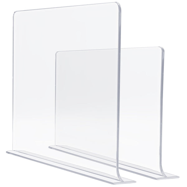 sorbus Acrylic Shelf Divider With Adhesive