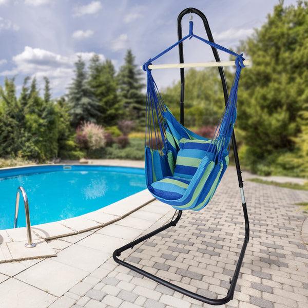 Sorbus Adjustable Hammock Chair Swing & Stand
