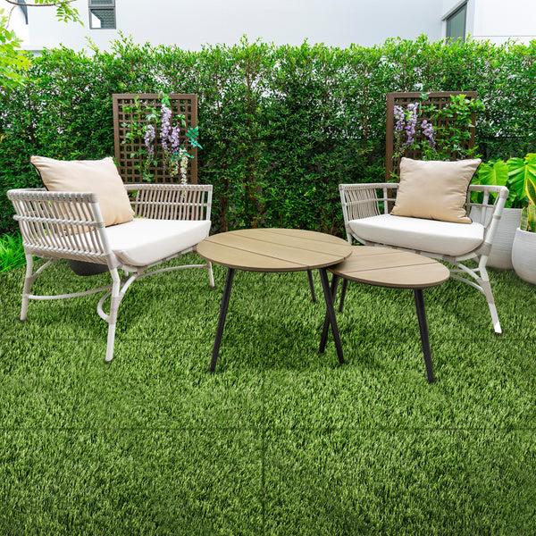 Sorbus Artificial Interlocking Fake Grass Tiles