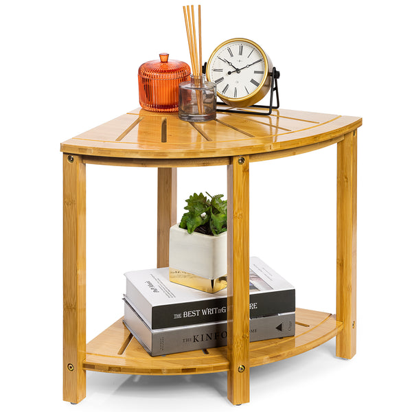 sorbus Bamboo Corner Bench