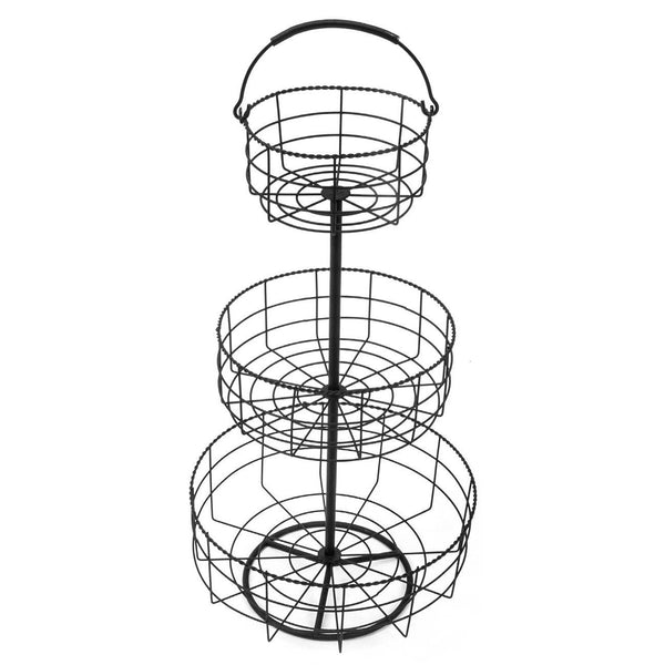 Sorbus Basket Holder Stand (3 Tier)
