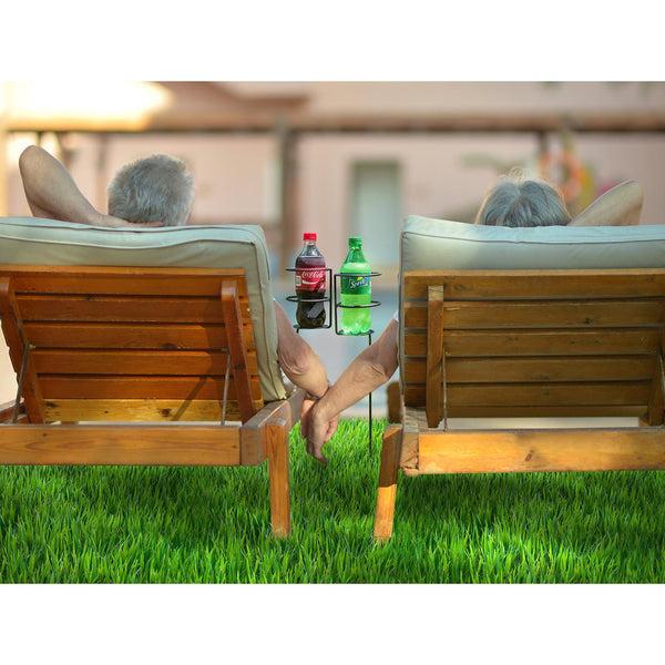Sorbus Beverage Picnic Stake Set (4 Pc)