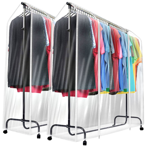 Sorbus Clear Garment Rack Cover (6 Ft)