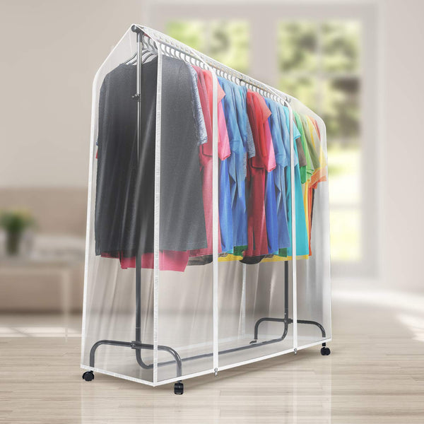 Sorbus Clear Garment Rack Cover (6 Ft)