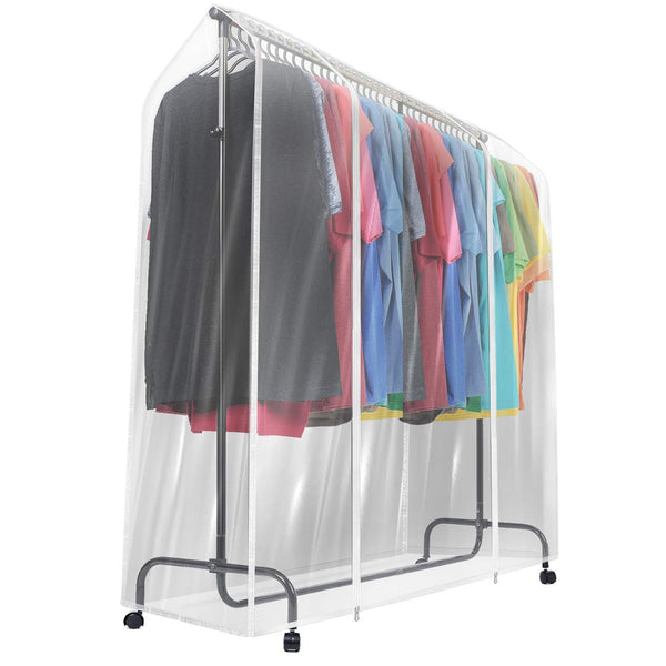 sorbus Clear Garment Rack Cover (6 Ft)