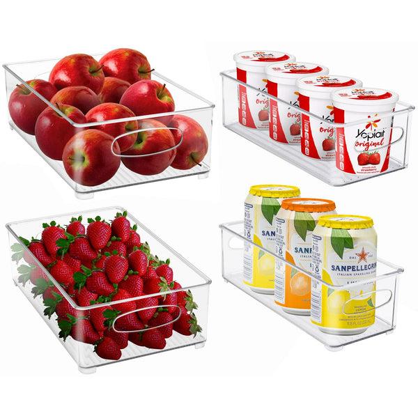 Sorbus Clear Storage Bins