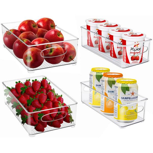 sorbus Clear Storage Bins