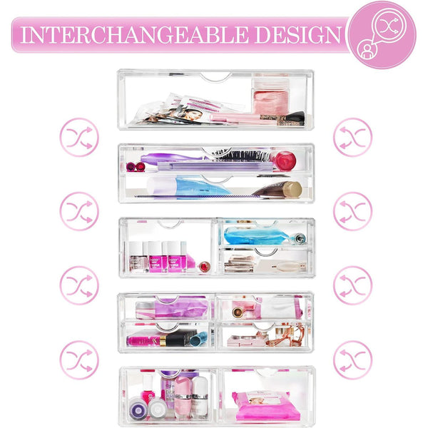 Sorbus Cosmetic Organizer (4 Drawer)