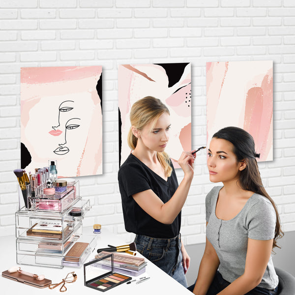 Sorbus Cosmetic Storage Box (6 Drawer 3Pc)