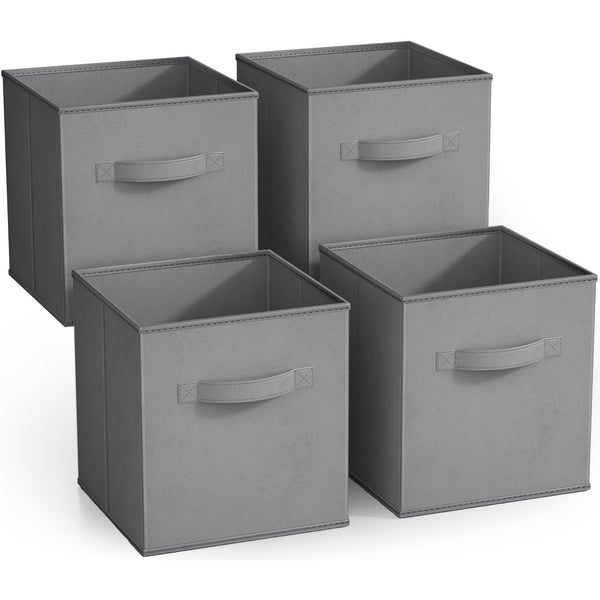Sorbus Cube Fabric Storage 11" Bin (4 Pack)