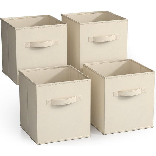 sorbus Cube Fabric Storage 11" Bin (4 Pack)