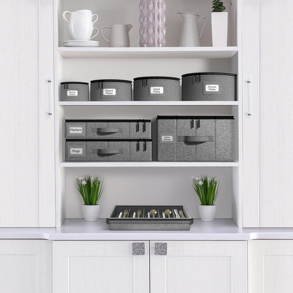 Sorbus Dinnerware Storage Set
