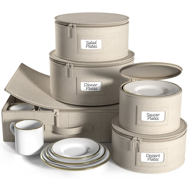 sorbus Dinnerware Storage Set of 5