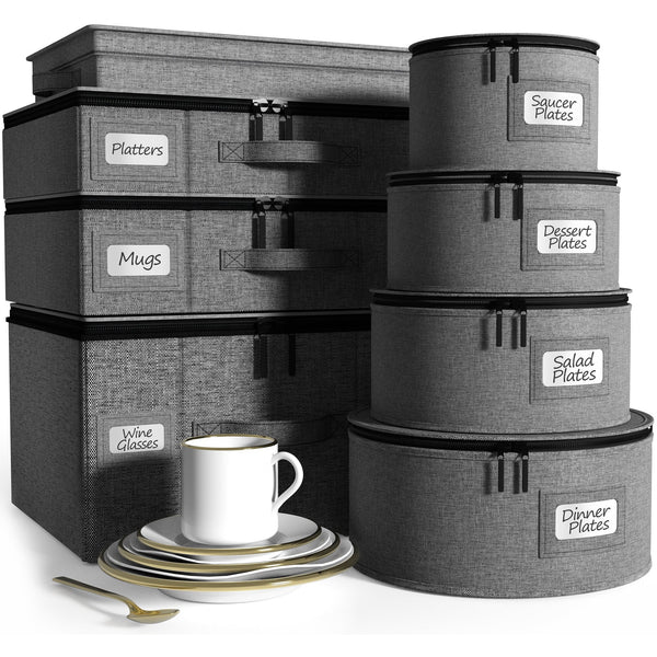 sorbus Dinnerware Storage Set