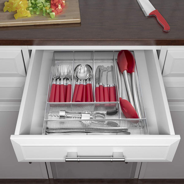 Sorbus Drawer Cutlery Mesh Organizer